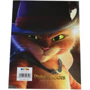 Cartoon Single Line Notebook Puss In Boots