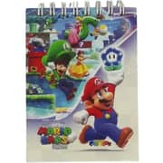 Cartoon Spiral Notebook Super Mario