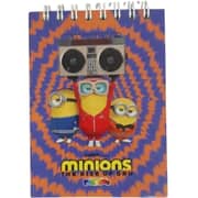 Cartoon Spiral Single Line Notebook Minions