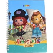 Cartoon Spiral Notebook Pinocchio And Friends