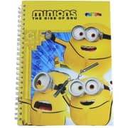 Cartoon Spiral Notebook Cover Minions