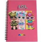 Cartoon Spiral Notebook Lol Surprise