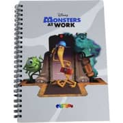 Cartoon Spiral Notebook Monsters At Work