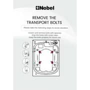 Nobel Front Load Washer 6 kg - NWM775