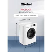 Nobel Front Load Washer 6 kg - NWM775