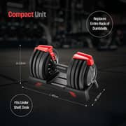 Sparnod Fitness Adjustable Dumbbell - SAD-24
