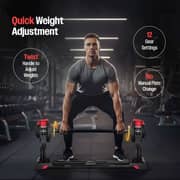 Sparnod Fitness 3-in-1 Adjustable Dumbbell - SAD-25