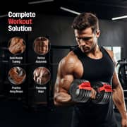 Sparnod Fitness 3-in-1 Adjustable Dumbbell - SAD-25