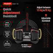 Sparnod Fitness Adjustable Dumbbell - SAD-16