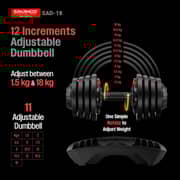 Sparnod Fitness Adjustable Dumbbell - SAD-18