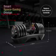 Sparnod Fitness Adjustable Dumbbell - SAD-18