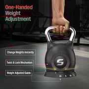 Sparnod Fitness 7-in-1 Adjustable Kettlebell - SK-12