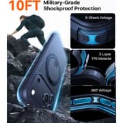 Torras Ostand Pro R Series Case Midnight Blue iPhone 17 Pro - X00FX2588