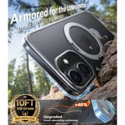 Torras Ostand Spin Series Case Clear iPhone 17 - X00FX2572