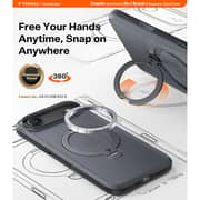 Torras Ostand Spin Series Case Black iPhone 17 Air - X00FX2569