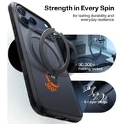 Torras Ostand Spin Series Case Black iPhone 17 Pro Max - X00FX2571