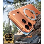 Torras Ostand Spin Series Case Clear iPhone 17 Pro Max - X00FX2575