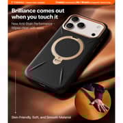 Torras Ostand Spin VegSkin Series Case Black iPhone 17 Pro - X00RP135B 059