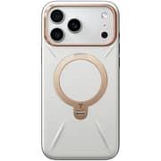 Torras Ostand Spin VegSkin Series Case Pearl Grey iPhone 17 Pro - X00FX2602