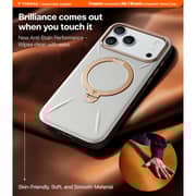 Torras Ostand Spin VegSkin Series Case Pearl Grey iPhone 17 Pro - X00FX2602