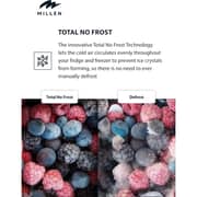 Millen Side By Side Refrigerator 455L Grey - MBSB455ID