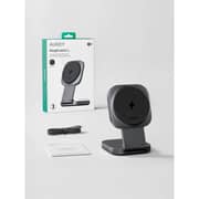 Aukey 2-in-1 Magnetic Wireless Charger Grey - LC-MC211-GY