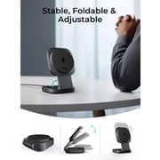 Aukey 2-in-1 Magnetic Wireless Charger Grey - LC-MC211-GY