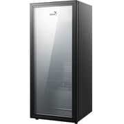 Zenet Single Door Refrigerator 130L Black - ZCF-130GF