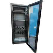 Zenet Single Door Refrigerator 130L Black - ZCF-130GF