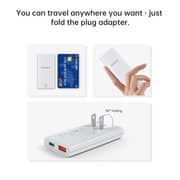 Choetech GAN Ultra Thin Wall Charger White - PD6011