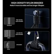 Choetech Digital Display Magnet USB-C Cable 1.8m Black - XCC-1061