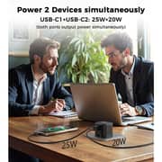 Choetech 2-C Port GaN Wall Charger Black - PD3066