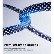 Choetech USB-C To USB-C Magnet Cable 1m Blue/Black - XCC-1081