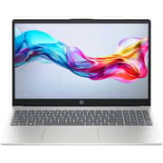 HP (2025) Laptop - 13th Gen / Intel Core i5-1334U / 15.6inch FHD / 512GB SSD / 8GB RAM / 2GB NVIDIA GeForce MX570A Graphics / Windows 11 Home / English & Arabic Keyboard / Natural Silver / Middle East Version - [15-FD0218NE]