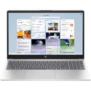 HP (2024) Laptop - 1st Series / Intel Core 5-120U / 15.6inch FHD / 512GB SSD / 16GB RAM / Shared Intel UHD Graphics / Windows 11 Home / English Keyboard / Natural Silver / International Version - [15-FD0640TU]