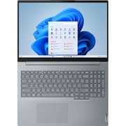 Lenovo ThinkBook 16 G8 IRL (2024) Laptop - 2nd Series / Intel Core 7-240H / 16inch WUXGA / 1TB SSD / 32GB RAM / Shared Intel Graphics / Windows 11 Pro / English Keyboard / Arctic Grey / International Version - [21SH00KVUS]
