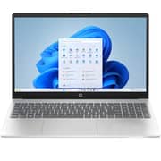 HP (2023) Laptop - Intel Core i3-N305 / 15.6inch HD / 128GB SSD / 8GB RAM / Shared Intel UHD Graphics / Windows 11 Home / English Keyboard / Natural Silver / International Version - [15-FD0113DX]