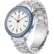 Swiss Military Dom 8 Smartwatch With Ring Stainless Steel/Blue
