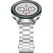 Swiss Military Dom 8 Smartwatch With Ring Stainless Steel/Green