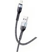 Admos Wear Resistance Lightning Data Cable 1m Black - AM-102LC