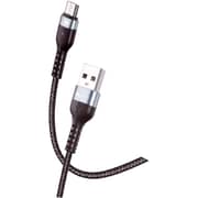 Admos Wear Resistance Micro Data Cable 1m Black - AM-101MC