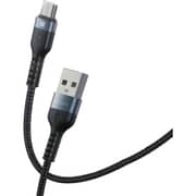 Admos Wear Resistance Micro Data Cable 1m Black - AM-101MC