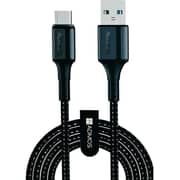 Admos USB To Type C Data Cable 2m Black - AM231