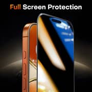 Admos Privacy Shield Screen Protector Black iPhone 17 Pro Max - ASPRIVSH17PM