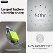 Motorola Edge 70 5G 512GB 12GB RAM Pantone Gadget Grey Dual Sim Smartphone + Buds Loop (Moto) + Watch Fit + TurboPower 68W Charger + Moto Care