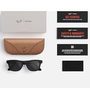 Ray-Ban Meta Wayfarer Gen 2 Sunglasses Matte Black/Grey Transitions - RW4012
