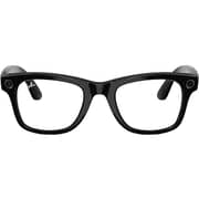 Ray-Ban Meta Wayfarer Gen 2 Sunglasses Shiny Black/Graphite Green Transitions - RW4012