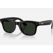 Ray-Ban Meta Wayfarer Gen 2 Sunglasses Shiny Black/Graphite Green Transitions - RW4012