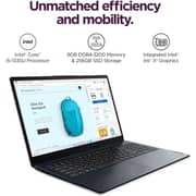 Lenovo IdeaPad 1i (2023) Notebook - 13th Gen / Intel Core i5-1335U / 15.6inch FHD / 256GB SSD / 8GB RAM / Shared Intel Iris Xe Graphics / Windows 11 Home / English Keyboard / Abyss Blue / International Version - [83B40006US]