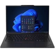 Lenovo ThinkPad X1 Carbon Gen 13 Aura Edition (2024) Copilot+ PC - 2nd Series / Intel Core Ultra 7-258V / 14inch 2.8K / 2TB SSD / 32GB RAM / Shared Intel Arc 140V / Windows 11 Pro / English Keyboard / Black Paint / International Version - [21NS0014US]